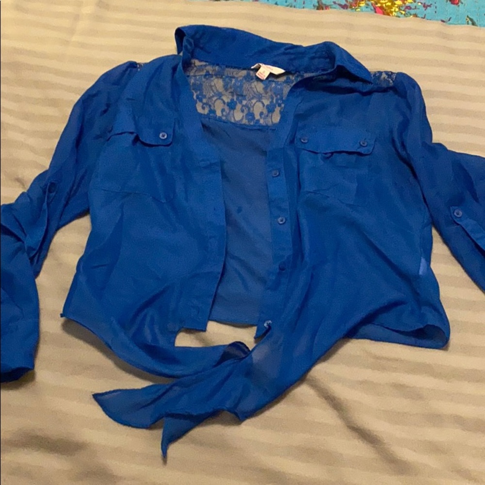 Blue blouse